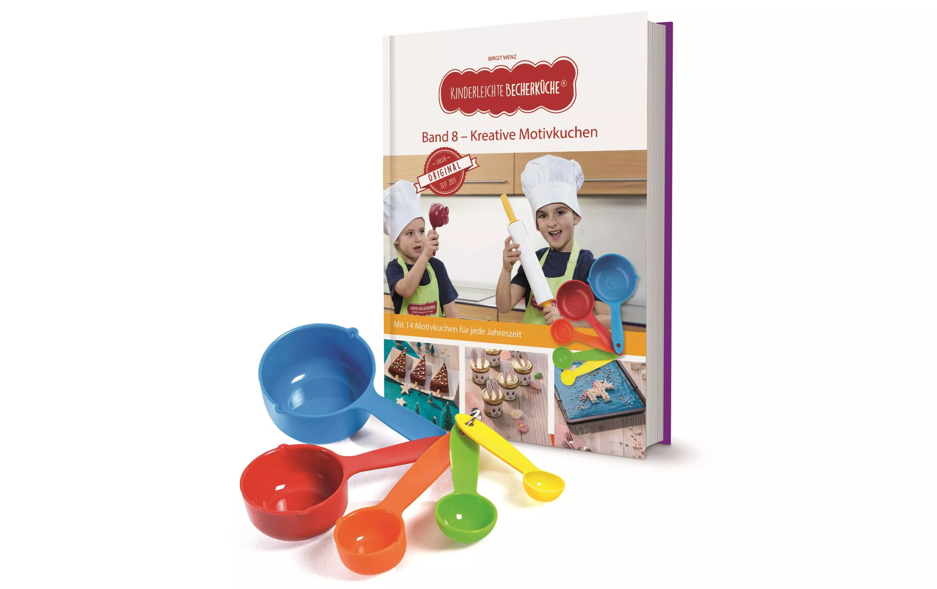 Facile libro di cucina per bambini con torte a motivo creativo -IT-