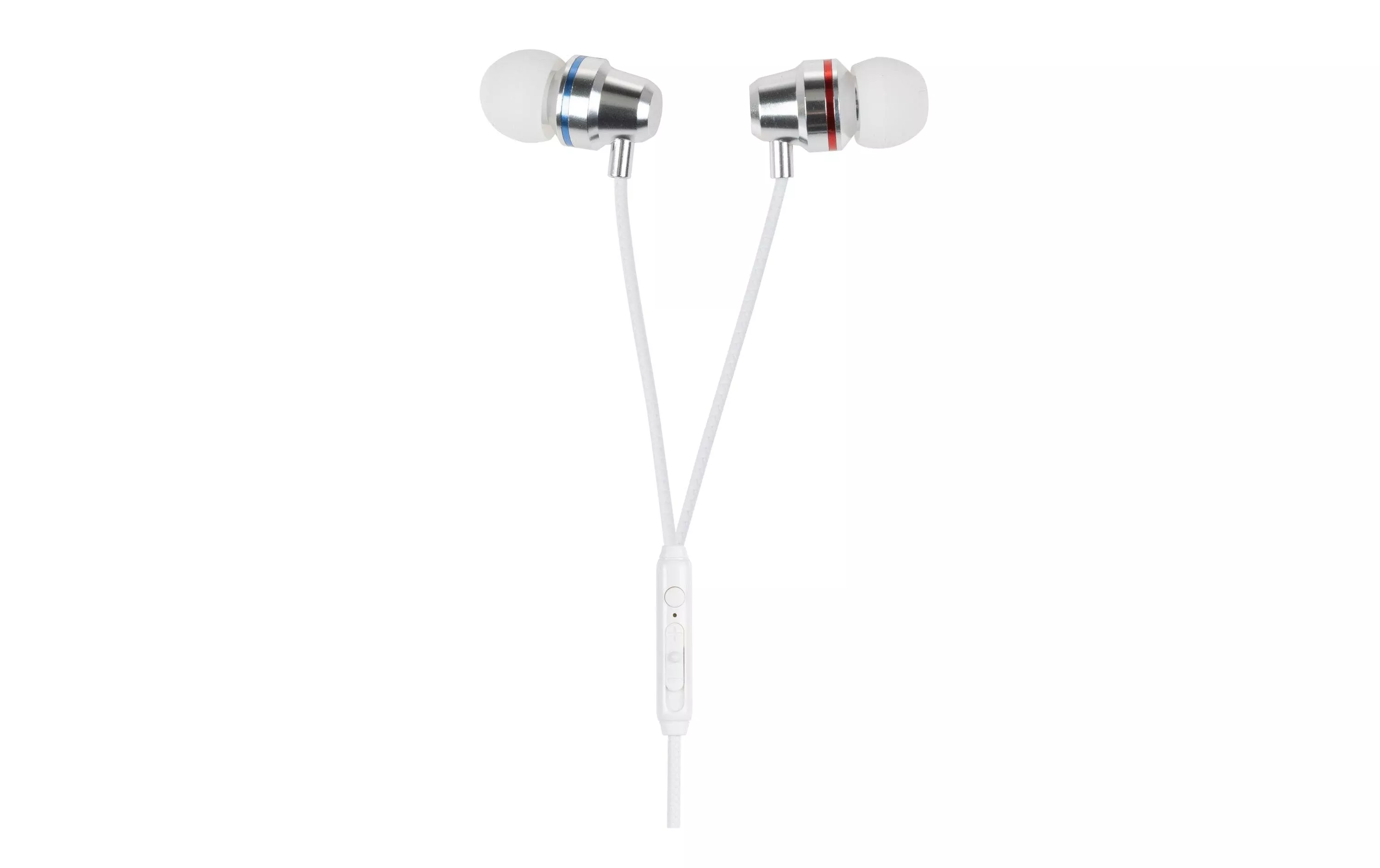 Écouteurs intra-auriculaires prise jack 3.5 mm Blanc
