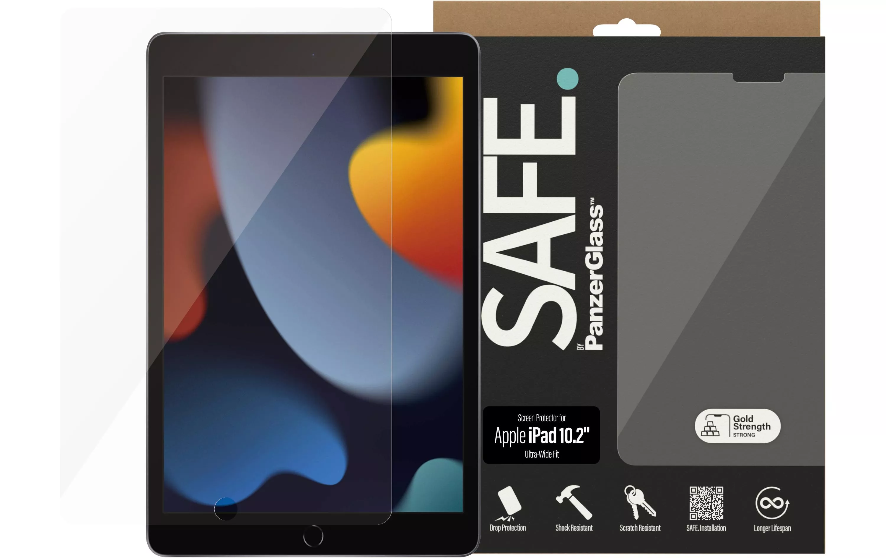 Tablet-Schutzfolie Ultra Wide Fit Apple iPad 10.2 \"