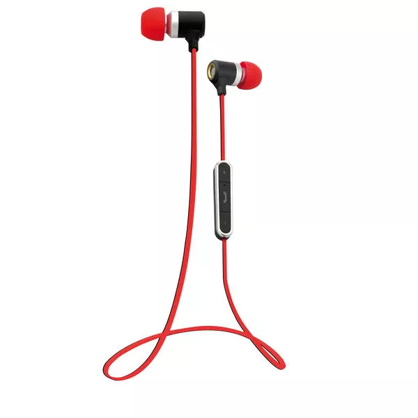 Traveler Air, Bluetooth in Ear Kopfhörer, rot-metallic