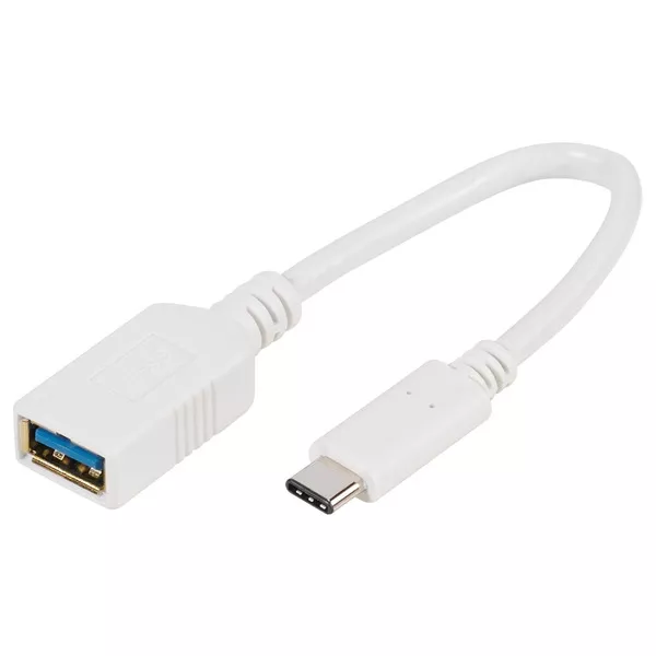 Adattatore USB tipo C, 0.1m, bianco