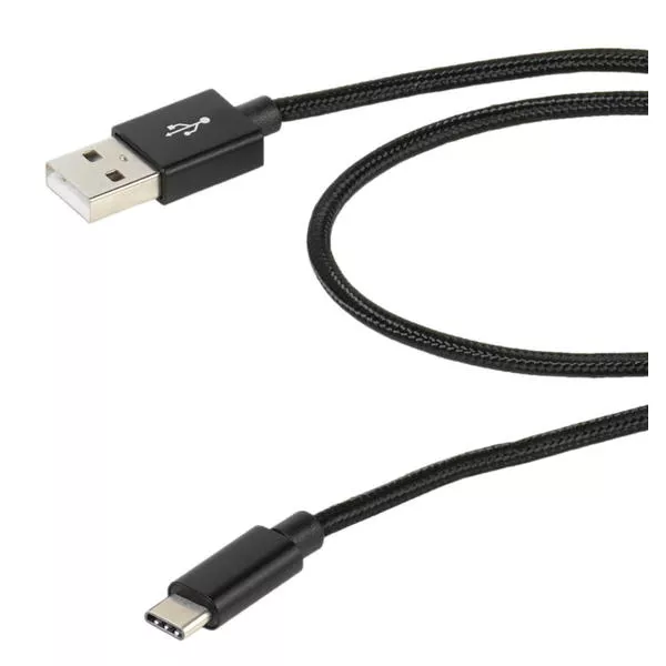 USB Type-C Longlife Kabel, 2.5m, schwarz