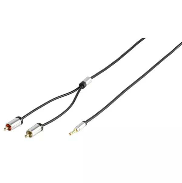 Câble audio haut de gamme cinch/jack, 1,2m