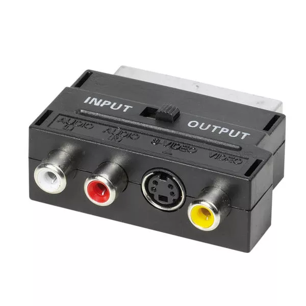 S-VHS-Adapter Mini-Din / Scart