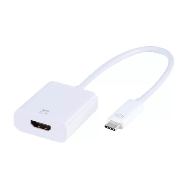 Adaptateur USB Type C Vers HDMI - Blanc