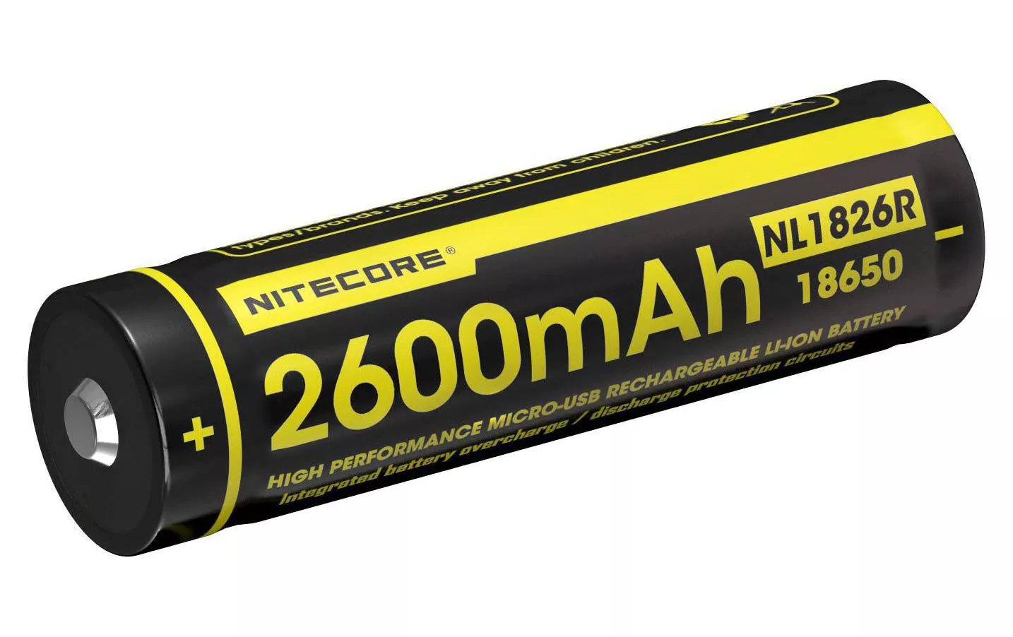 Batteria Nitecore NL1826R 18650 2600 mAh
