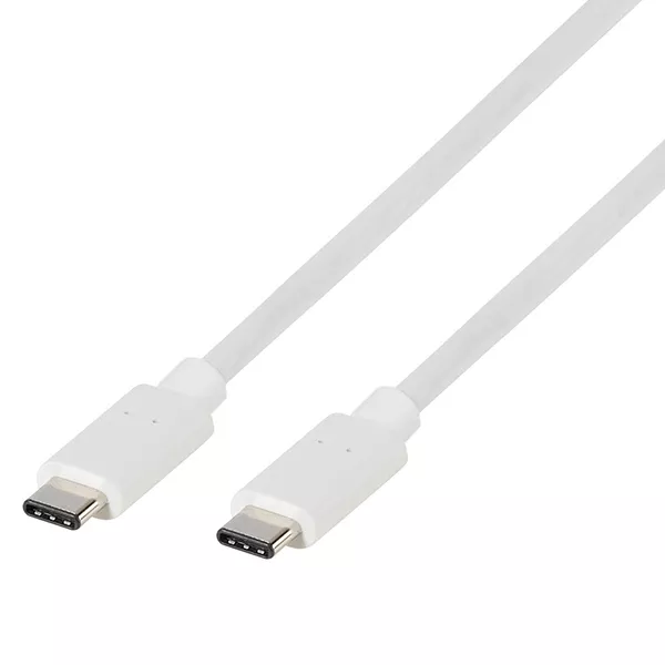 USB Type-C Daten- und Ladekabel, 2m, weiss