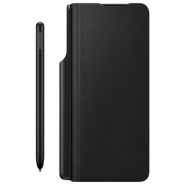 Galaxy Z Fold 3 Book-Cover with Pen, black