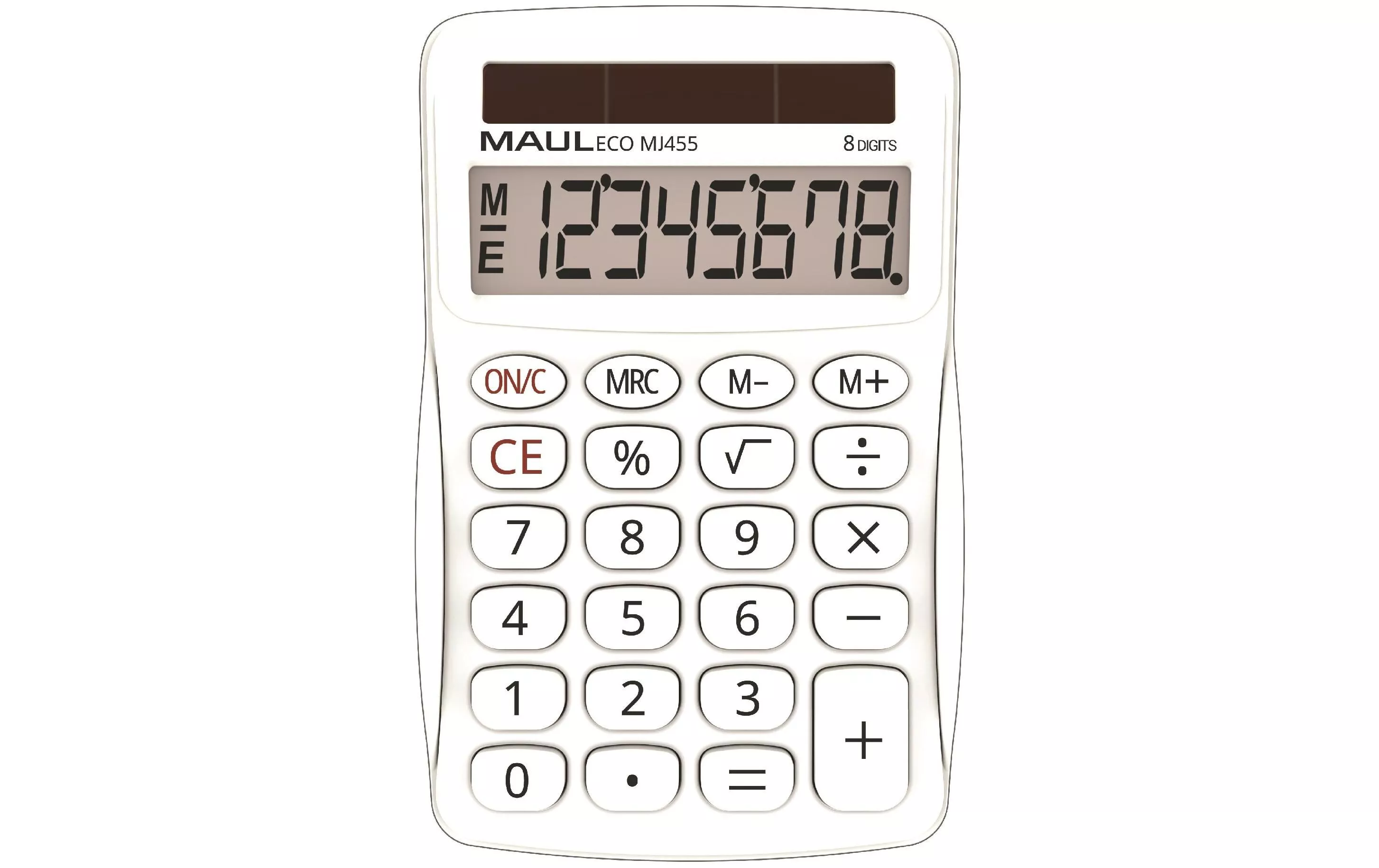 Calculatrice ECO MJ455 Blanc