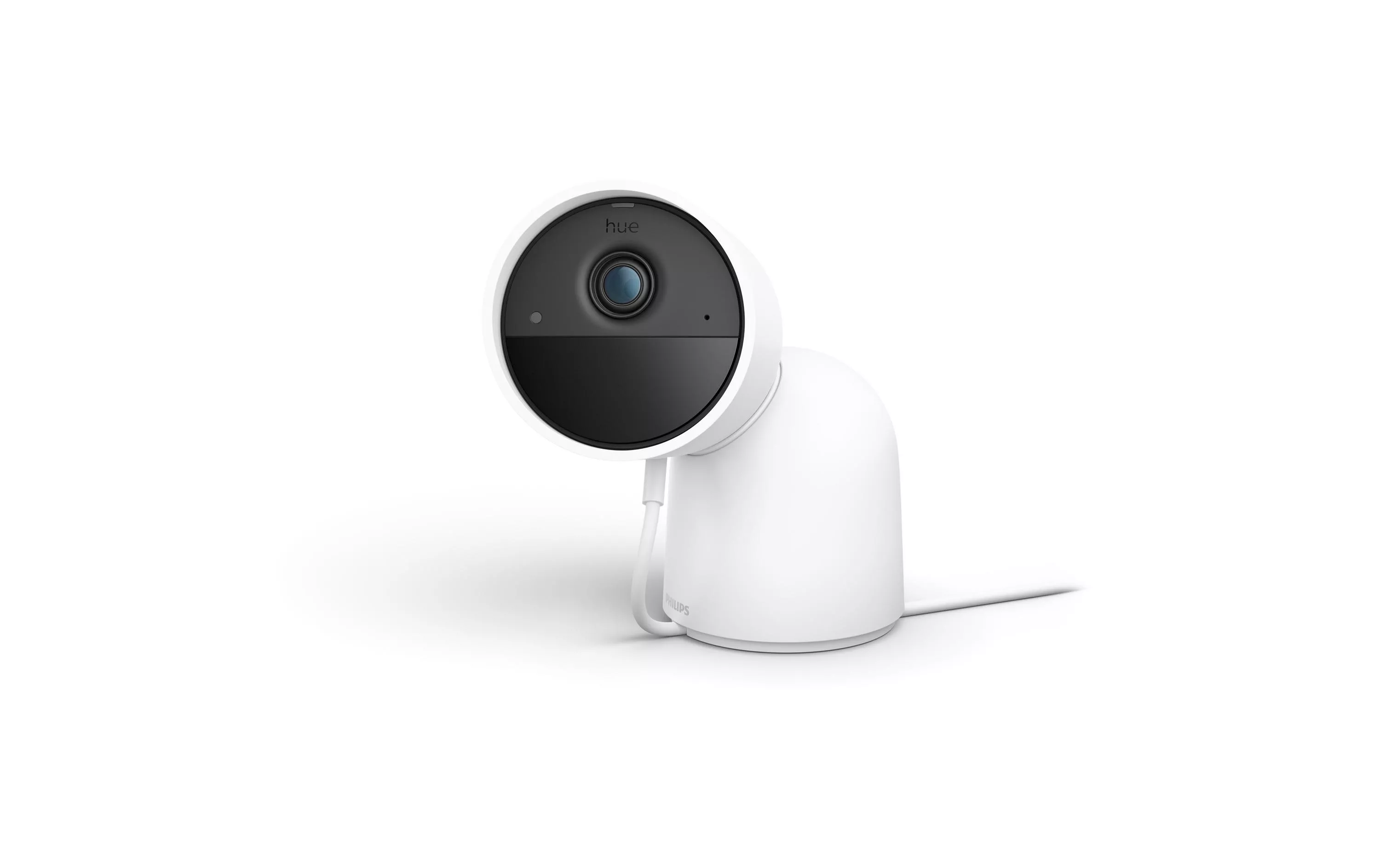 Secure Wired Camera con supporto bianco