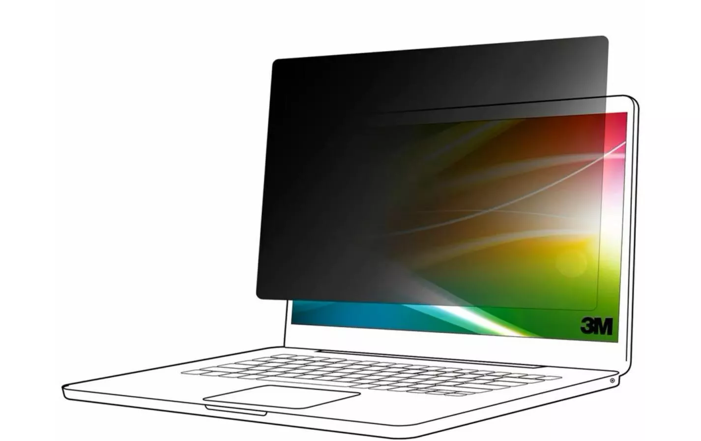 Filtro privacy per schermo luminoso 3M MacBook Pro 13,3\" / 16:10