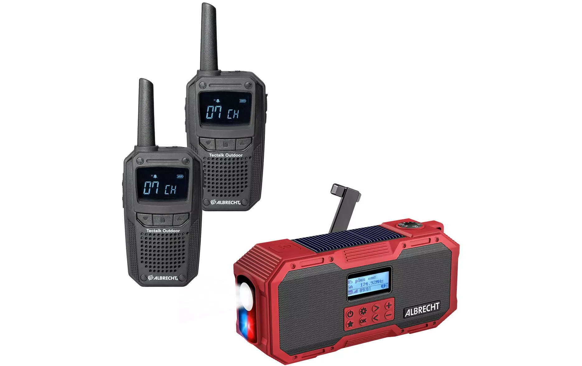 Set di emergenza radio Albrecht PMR-Advanced