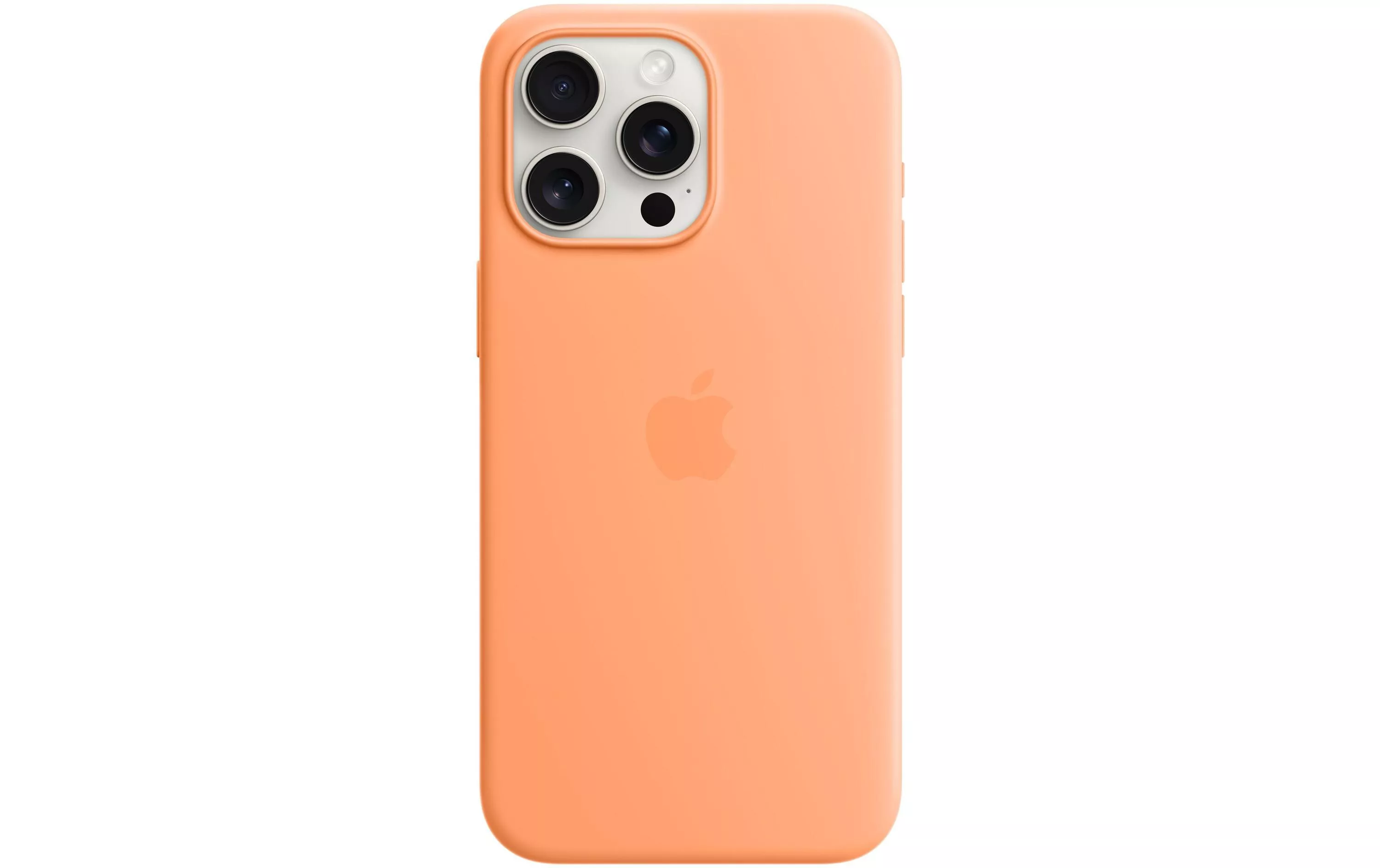 Custodia in silicone Apple con MagSafe per iPhone 15 Pro Max