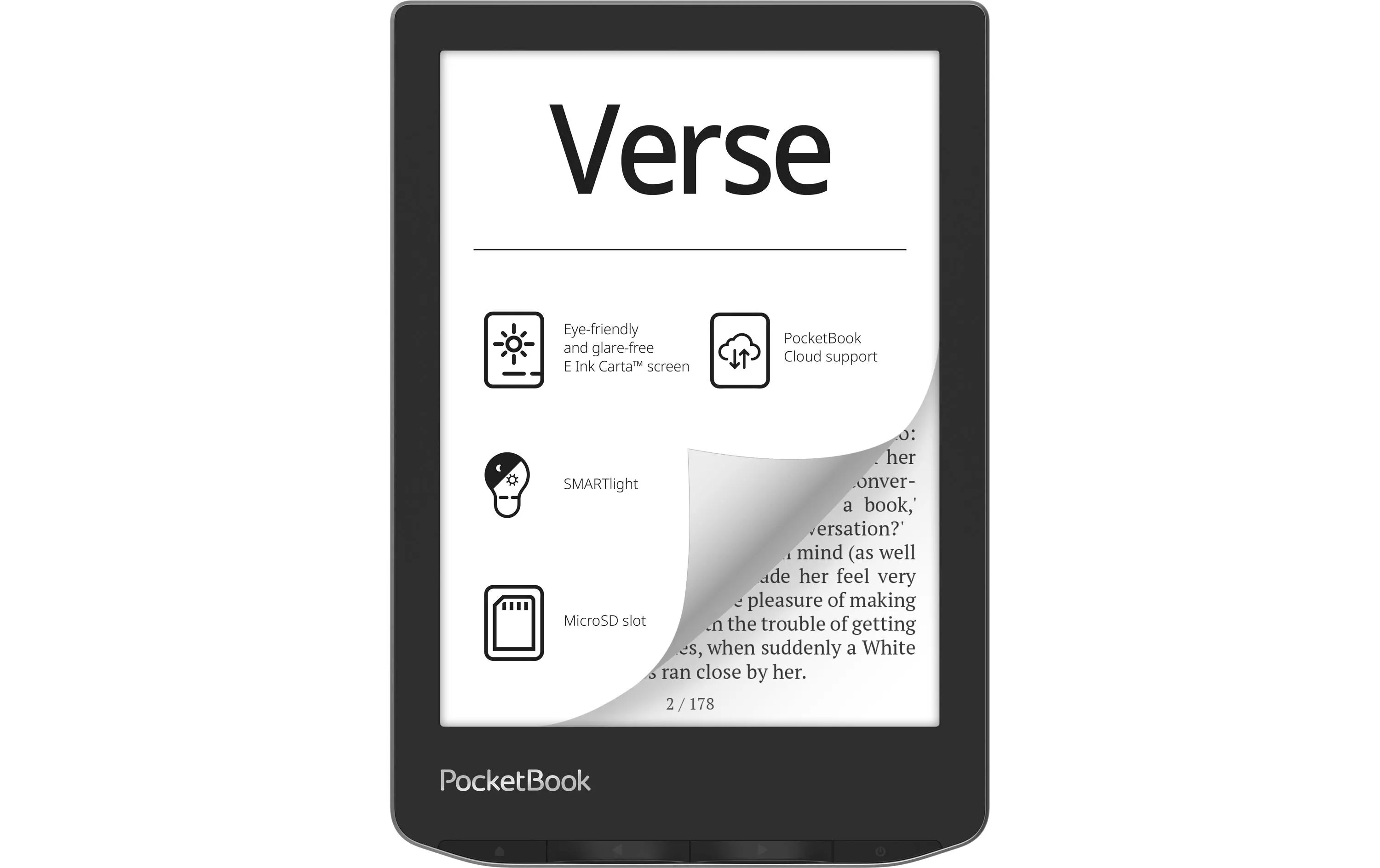 Lettore di libri elettronici PocketBook Verse Grigio Nebbia