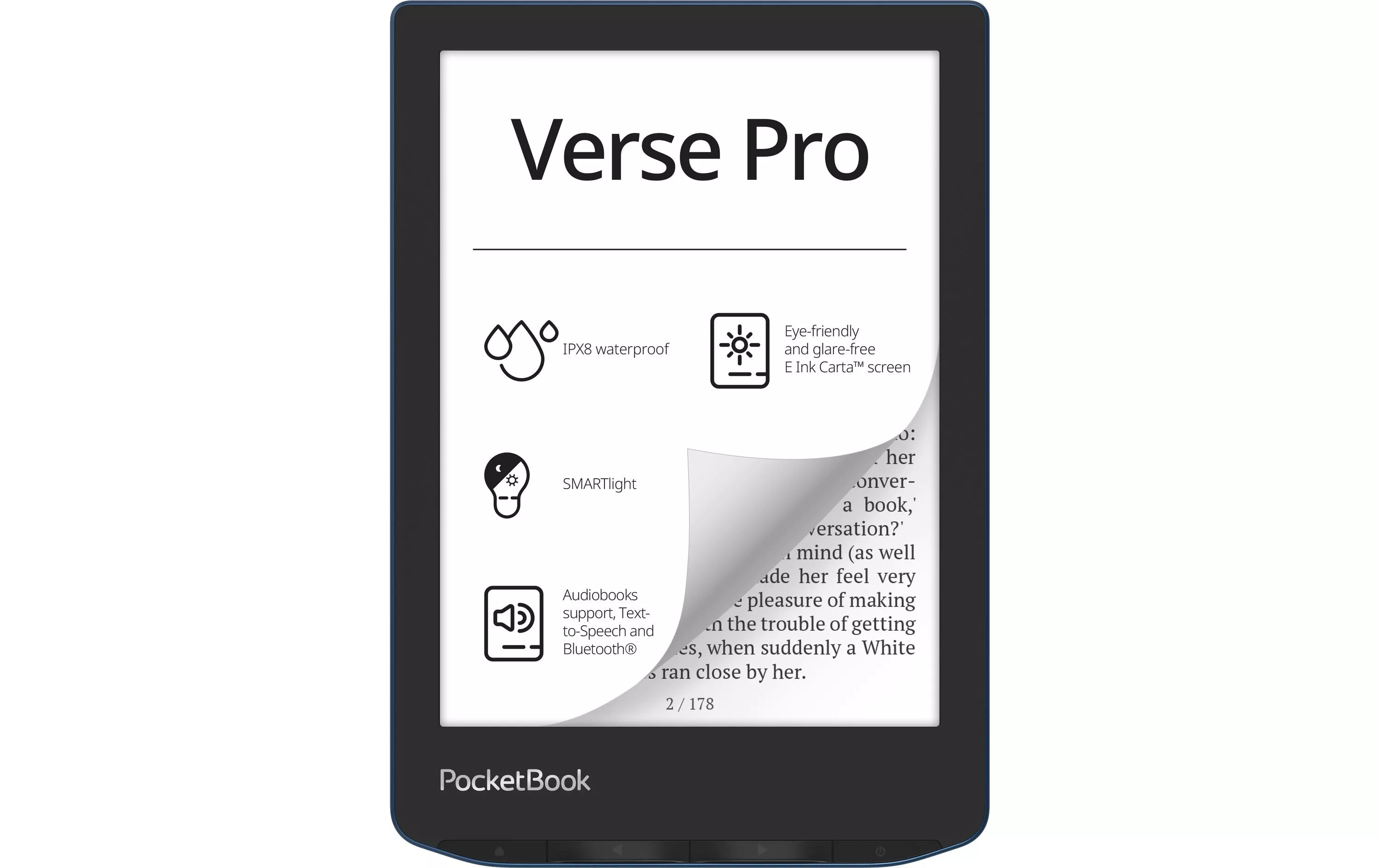 Lecteur E-Book Verse Pro Azure