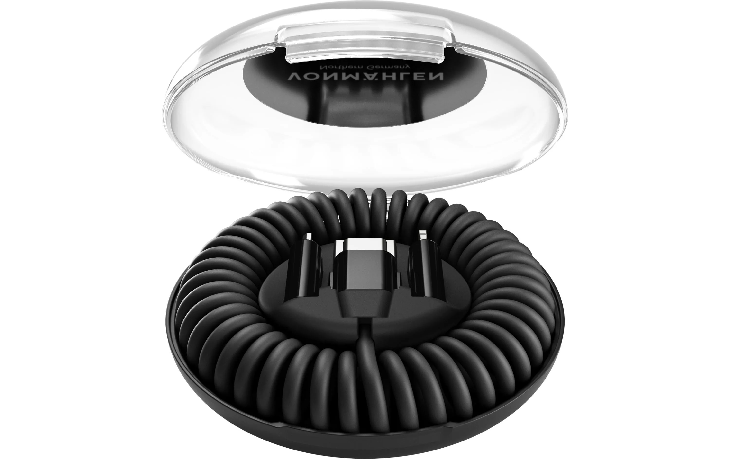Câble chargeur USB Allroundo Eco Tout-en-un Noir