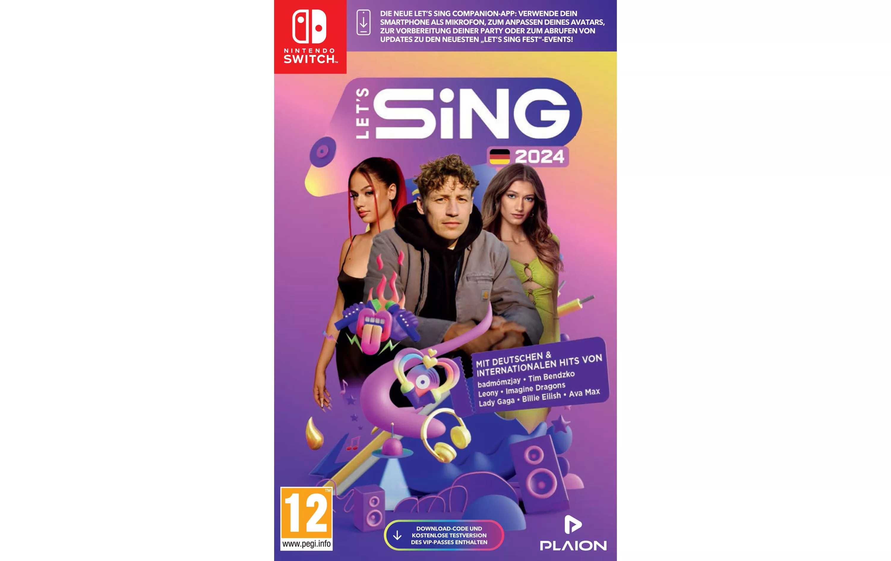 Let's Sing 2024 German Version - Nintendo Switch Games