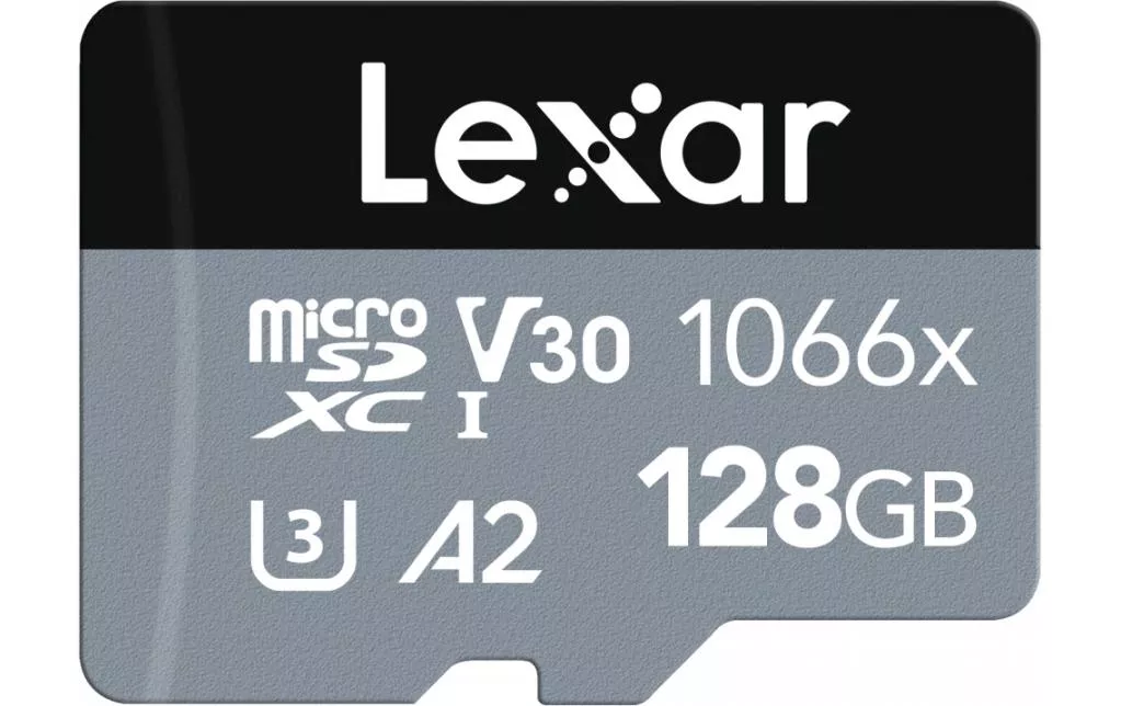 Scheda Lexar microSDXC Professional 1066x Argento 128 GB