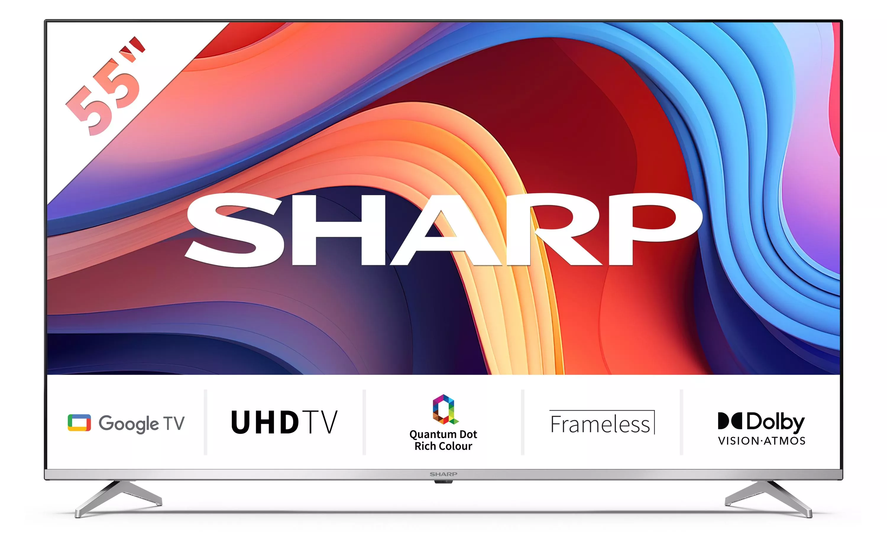 TV Sharp 55GP6260E 55\", 3840 x 2160 (Ultra HD 4K), QLED