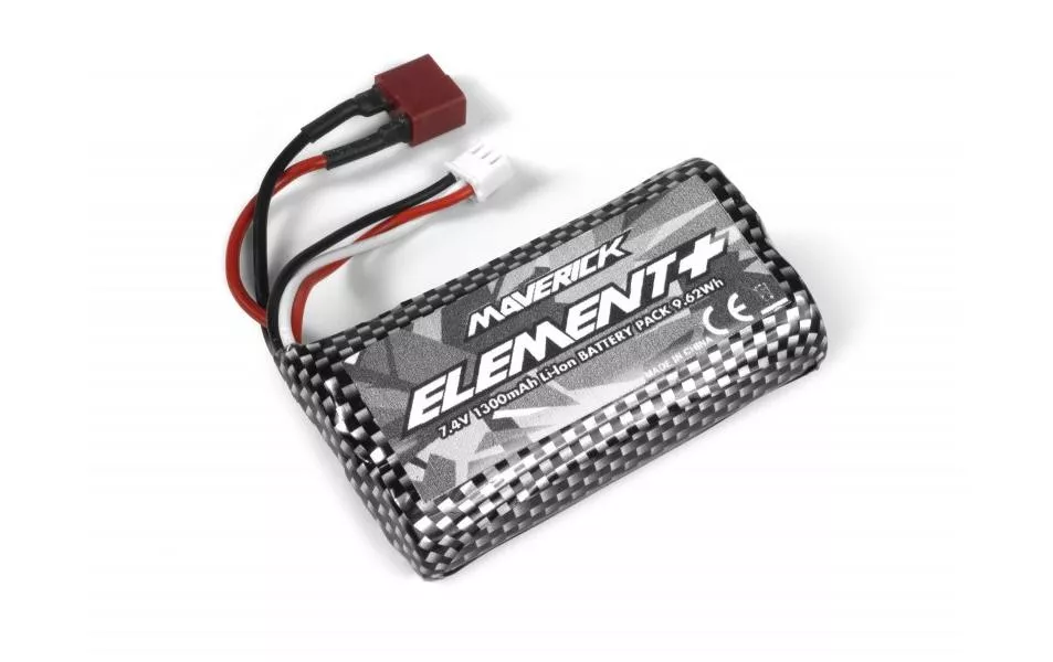 Batterie RC Li-Ion 1300 mAh 7.4 V Element+