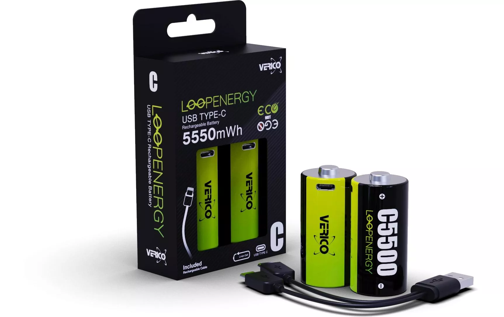 Batterie 2x C 1.5 3700 mAh