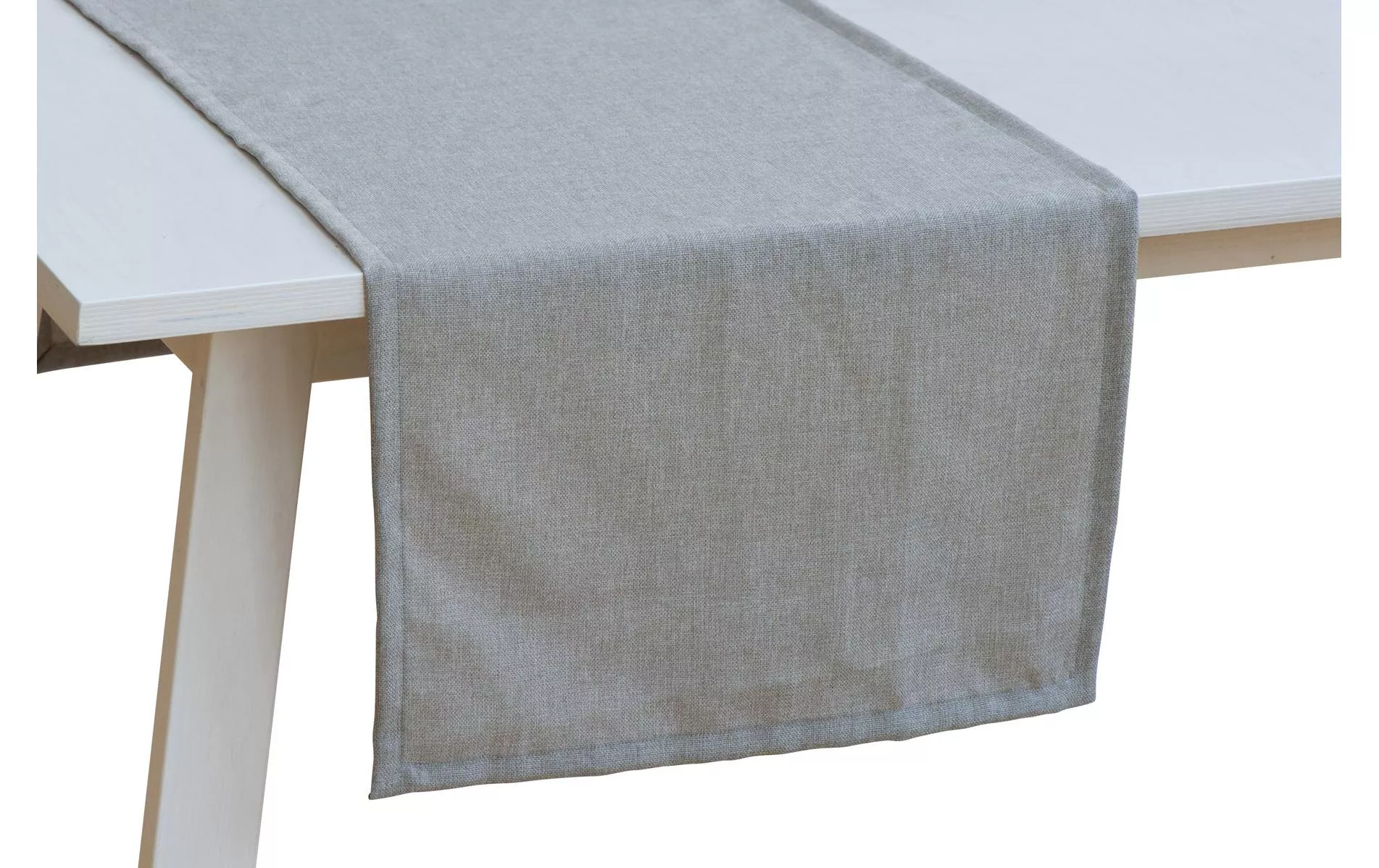Tischläufer Panama 50 cm x 1.5 m, Grau