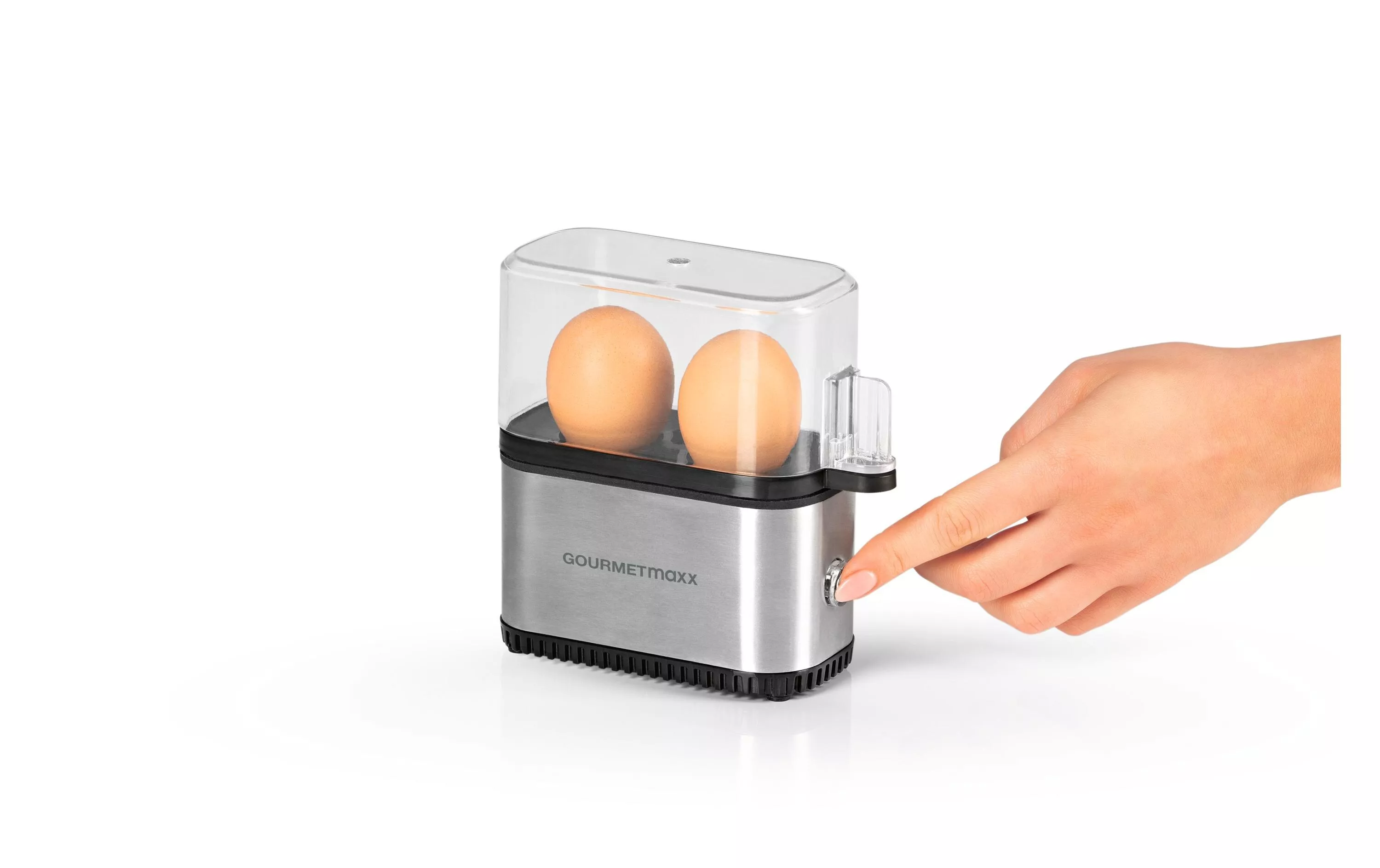 - Silber, Kompakt Eier 2.0 Eierkocher Eierkocher 2