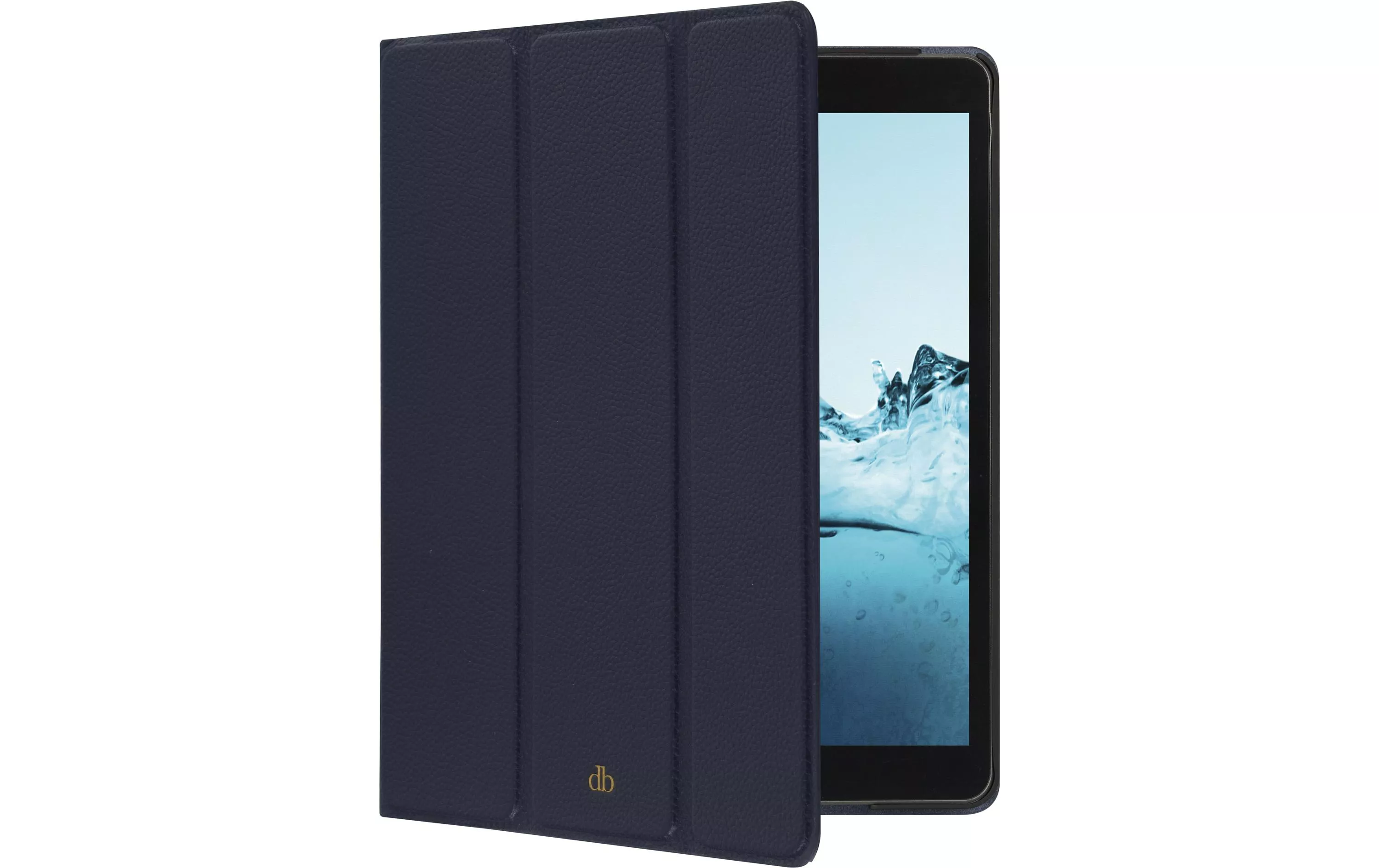 Cover a libro per tablet Milano iPad 9a Gen. Blu Pacifico