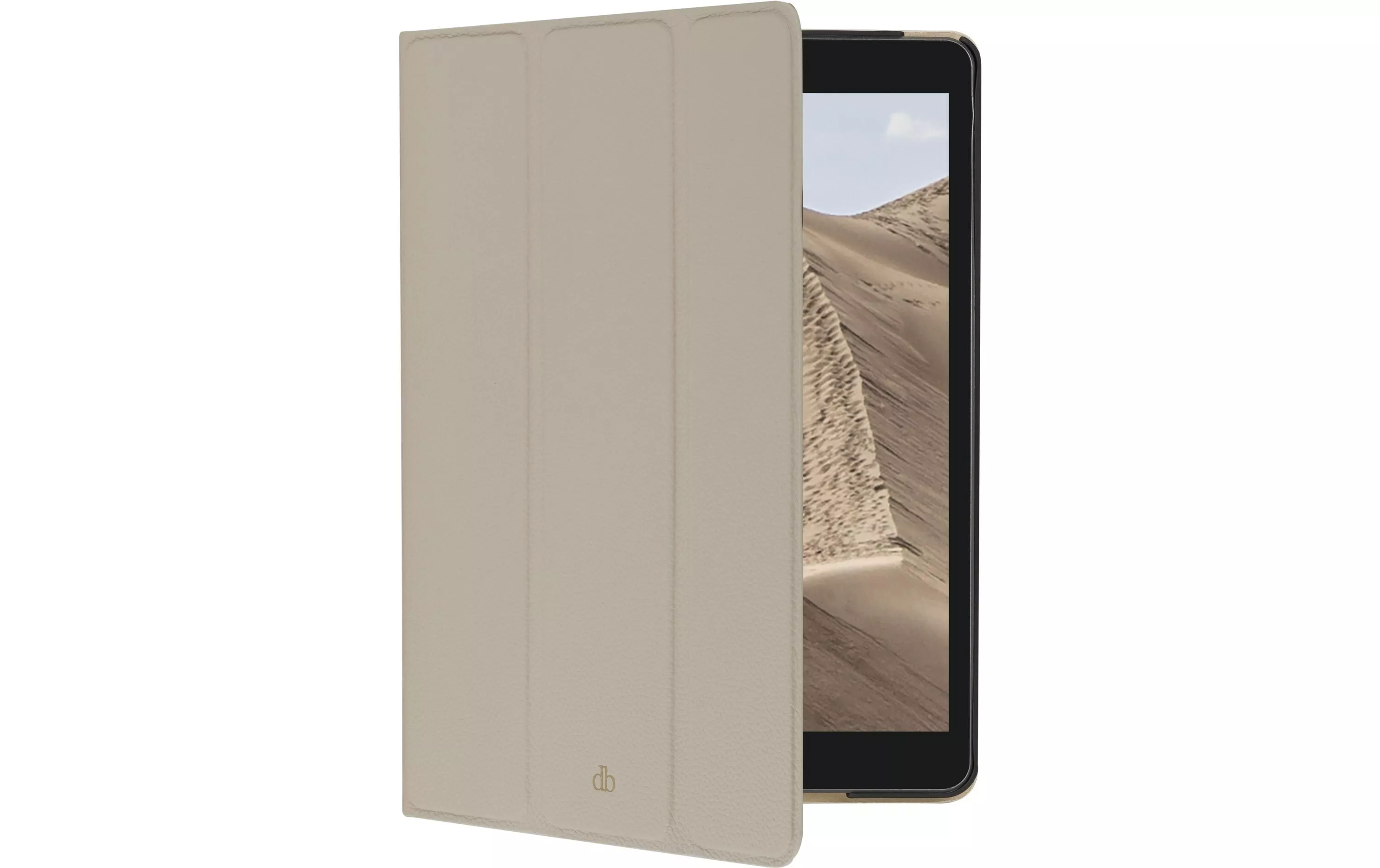 Copertina a libro per tablet Milano iPad 9a Gen. Sabbia Dune