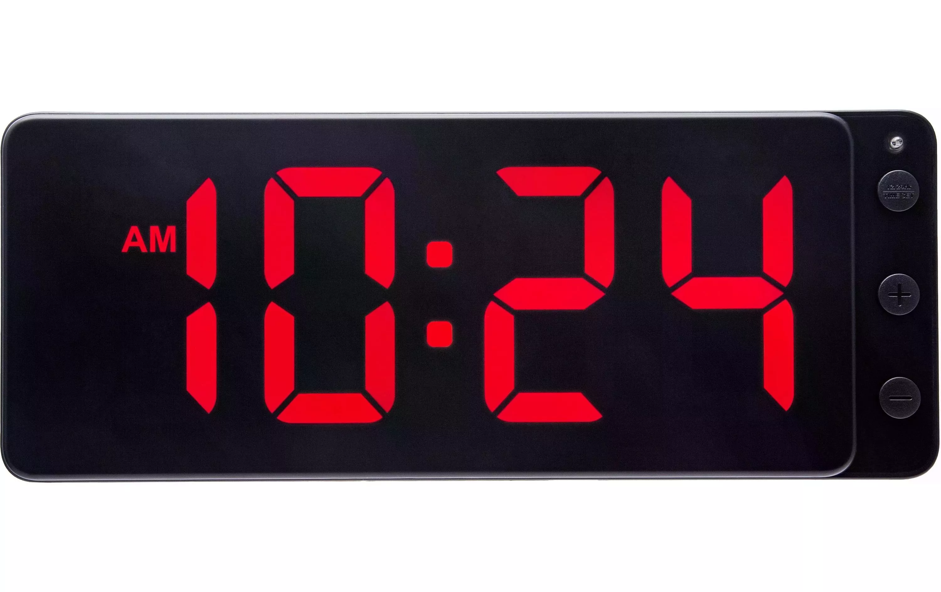 Digitalwecker Clock Rot/Schwarz