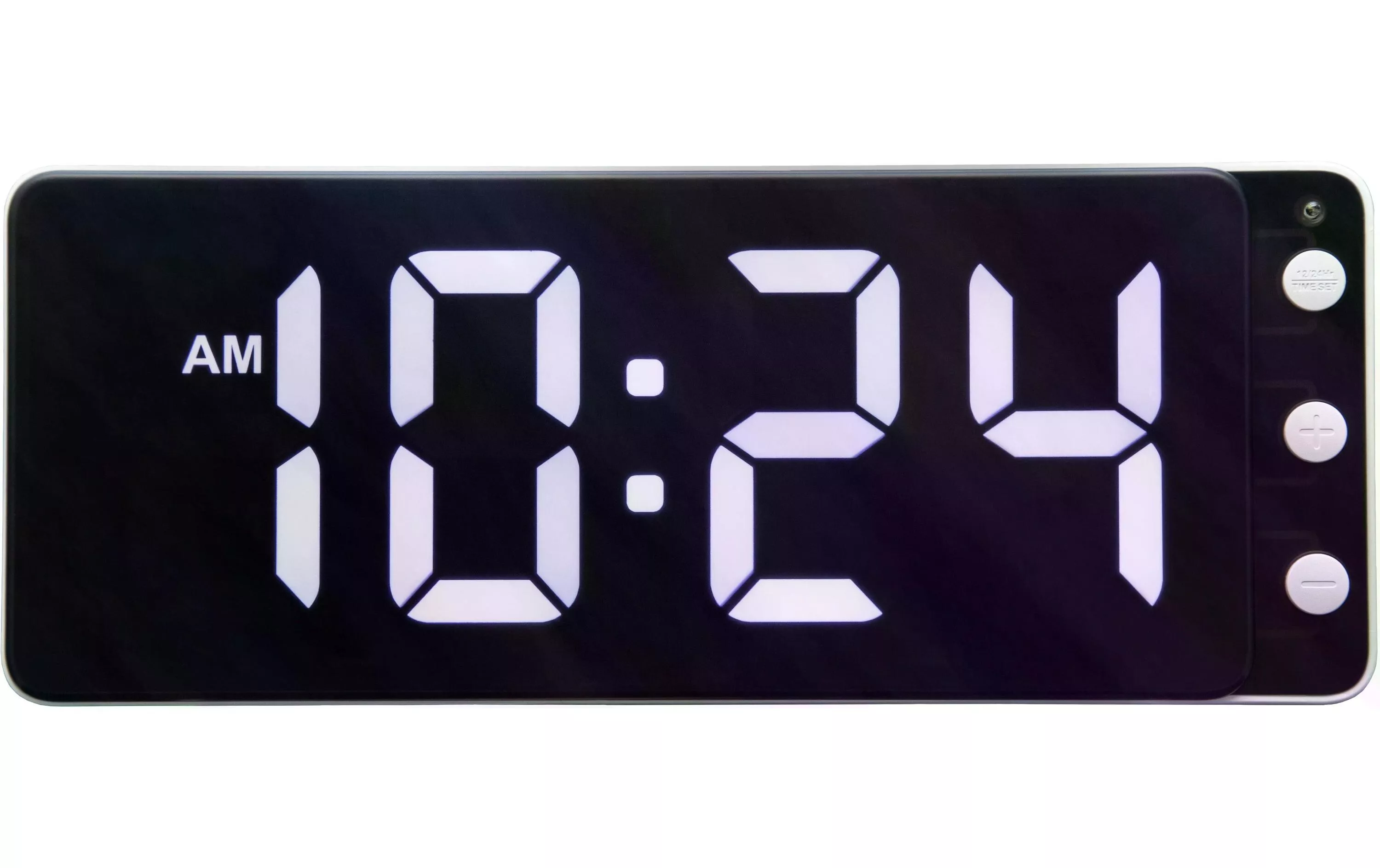 Réveil numérique Clock Noir/Blanc