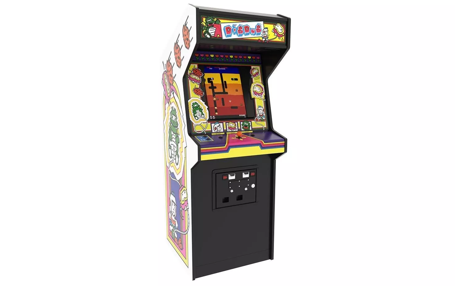 Arcade-Automat Quarter Scale Arcade Cabinet \u2013 Dig Dug