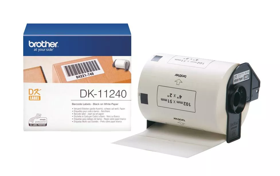 Etikettenrolle DK-11240 Thermo Transfer 102 x 51 mm