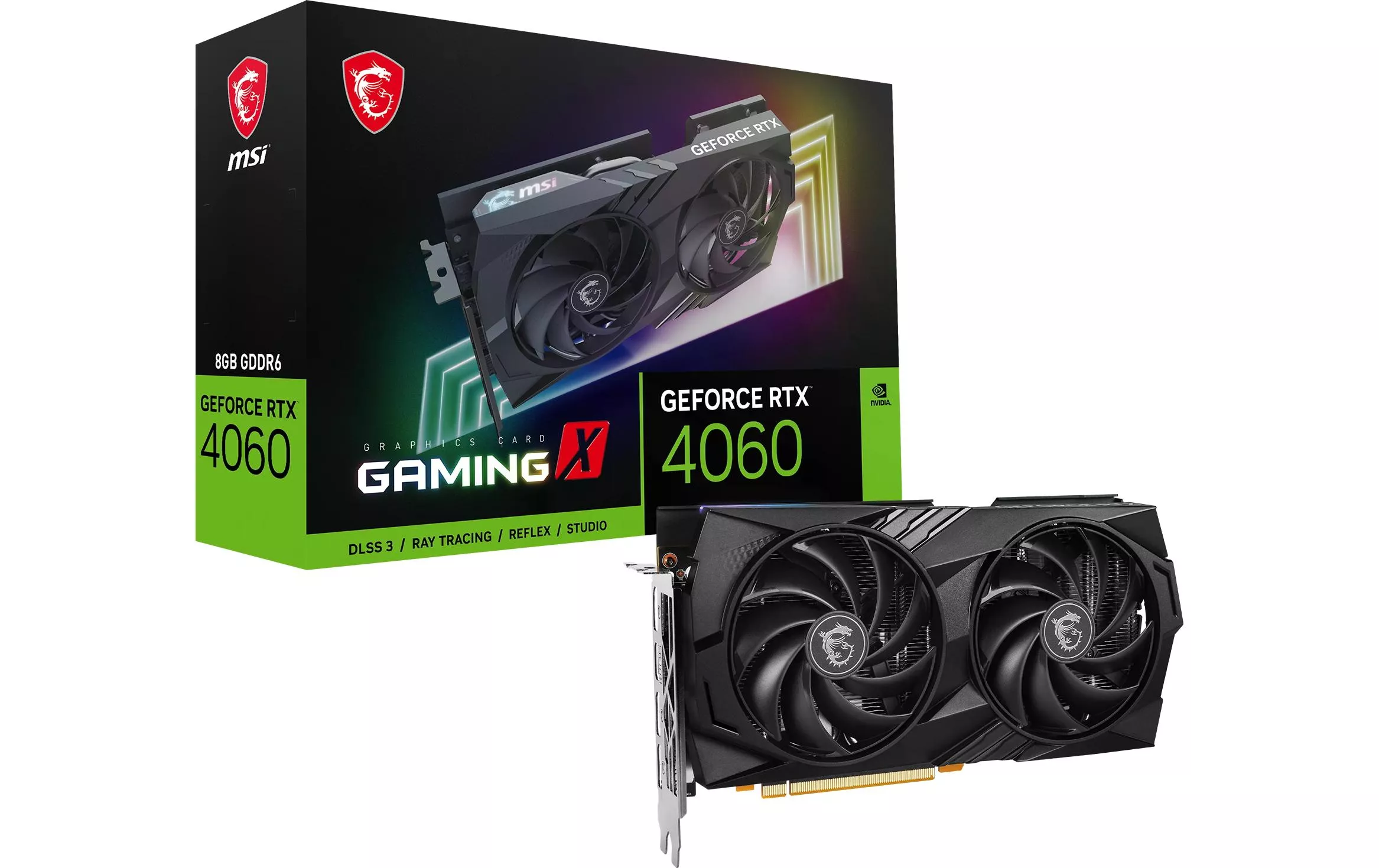 Carte graphique GeForce RTX 4060 Gaming X 8 GB