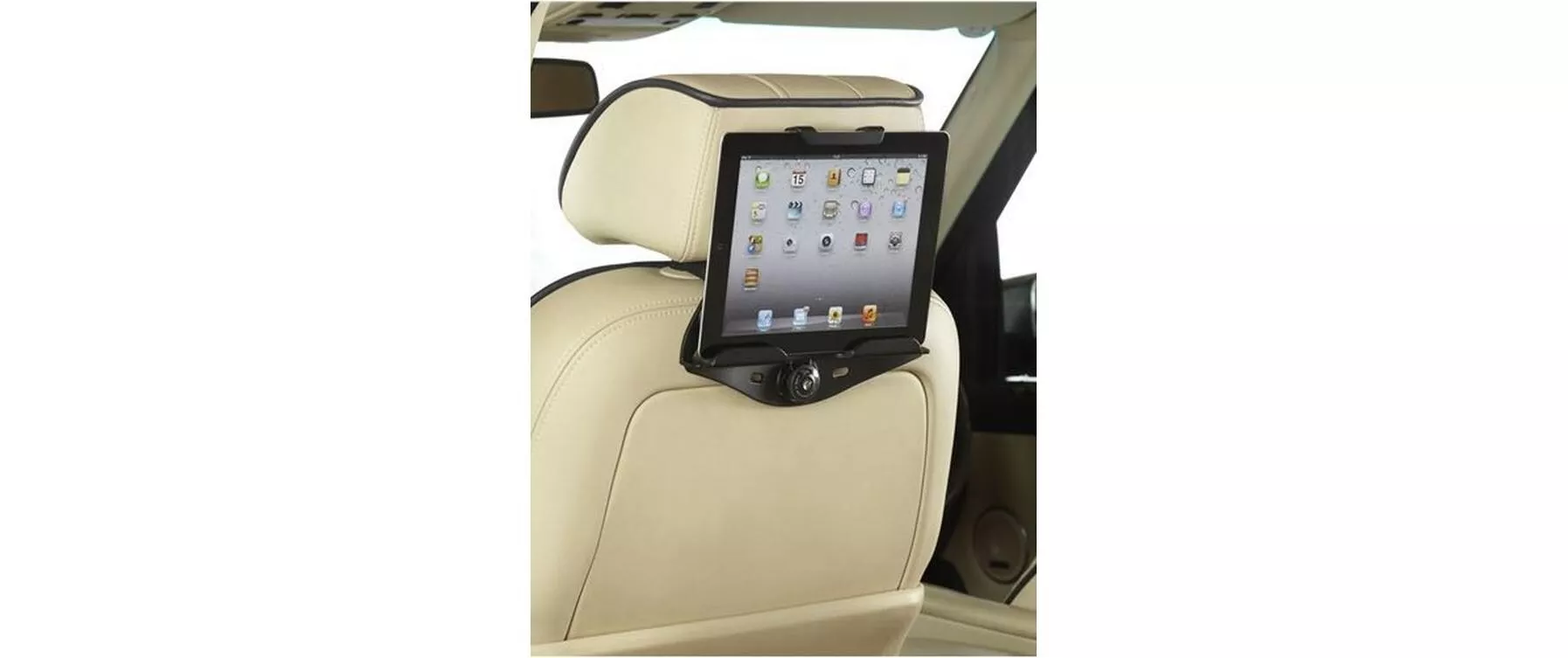 Autohalterung für iPad & 7-11 Tablets - Handyhalterung, USB Adapter