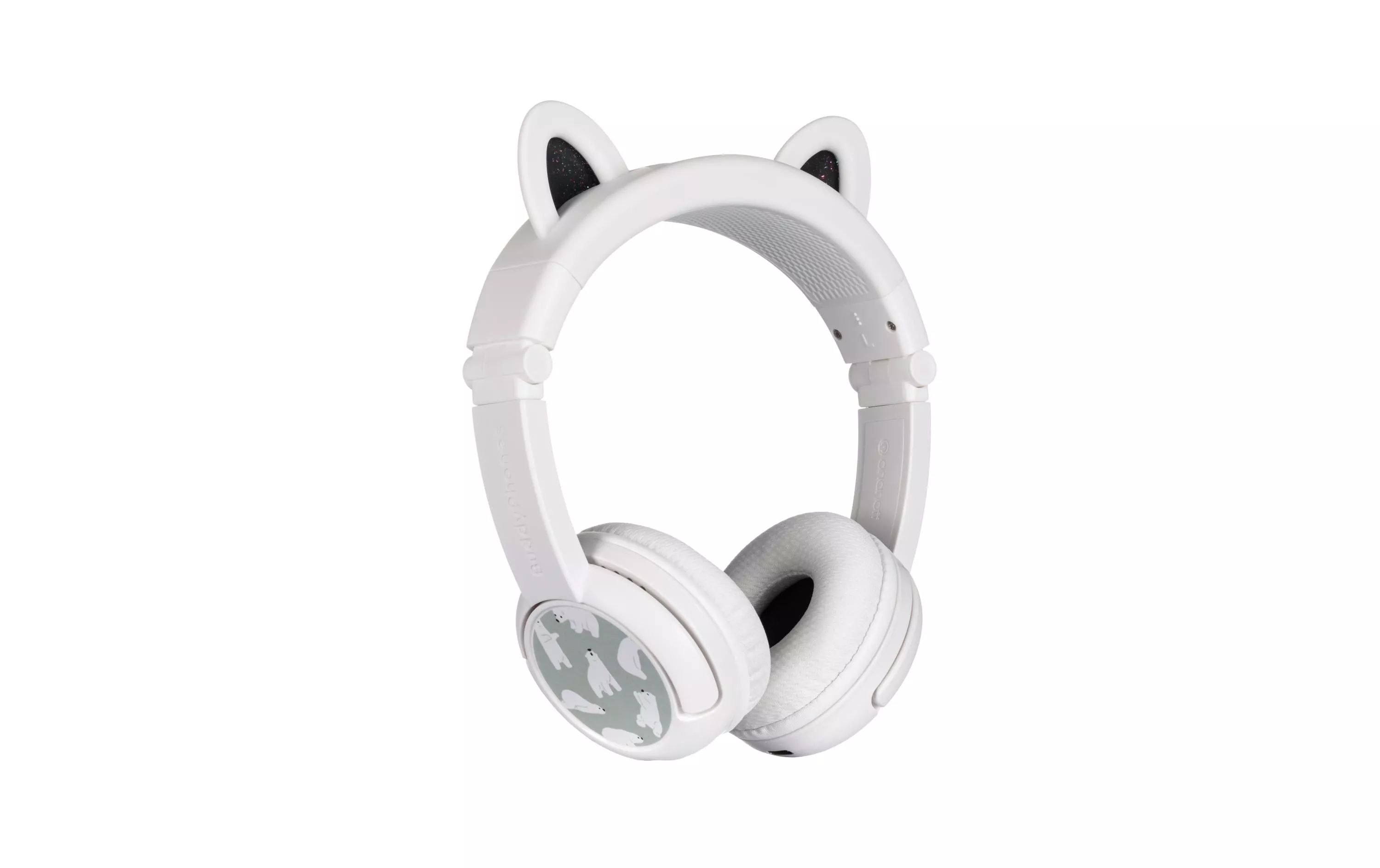 Kinderkopfhörer Play Ears+ Panda Weiss