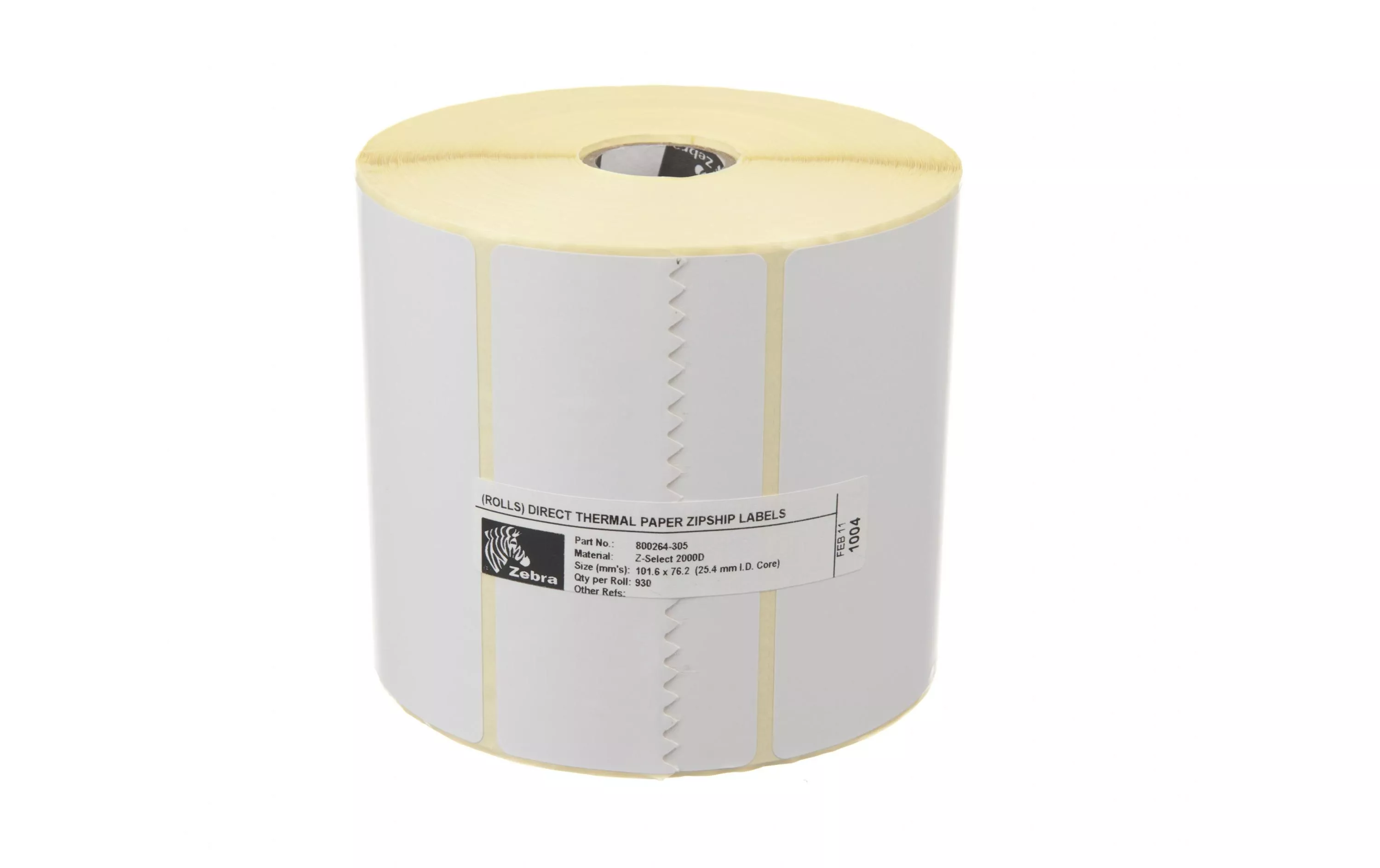 Label Roll Thermal Direct 102 x 76 mm
