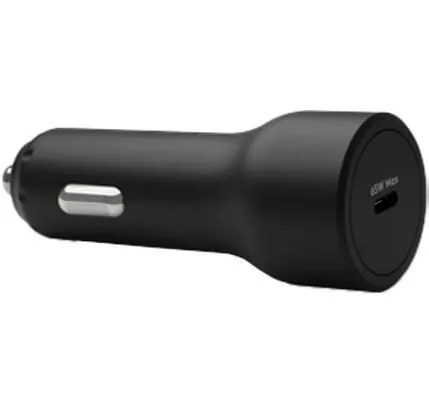 Chargeur de voiture Re-charge USB-C 65W Noir