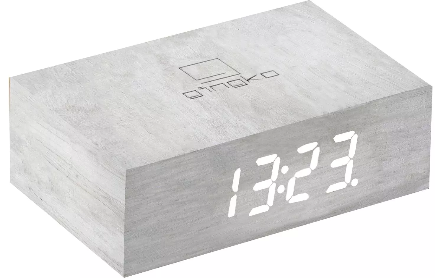 Sveglia digitale Flip Click Clock Bianco