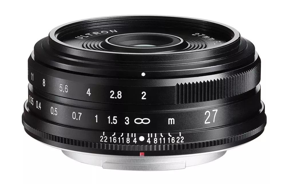 Longueur focale fixe 27mm F/2 Ultron - Fujifilm X-Mount - Noir