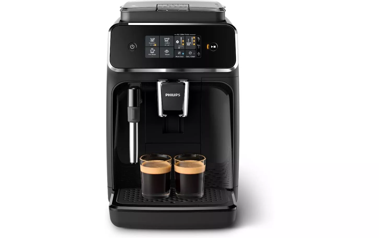 Macchina da caffè completamente automatica Philips Serie 2200 EP2225/10 piano laccato nero