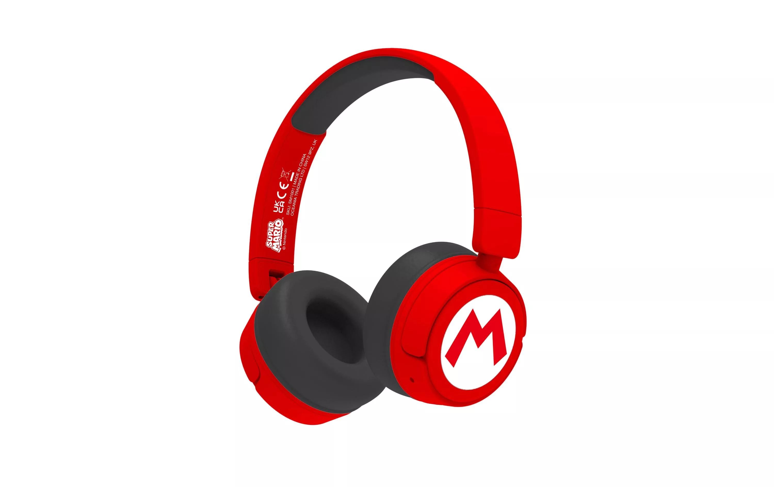 Cuffie On-Ear Super Mario Red