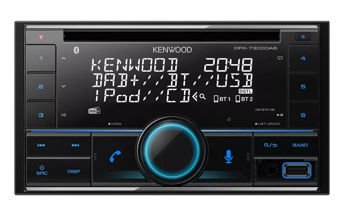 Autoradio Kenwood DPX-7300DAB 2 DIN