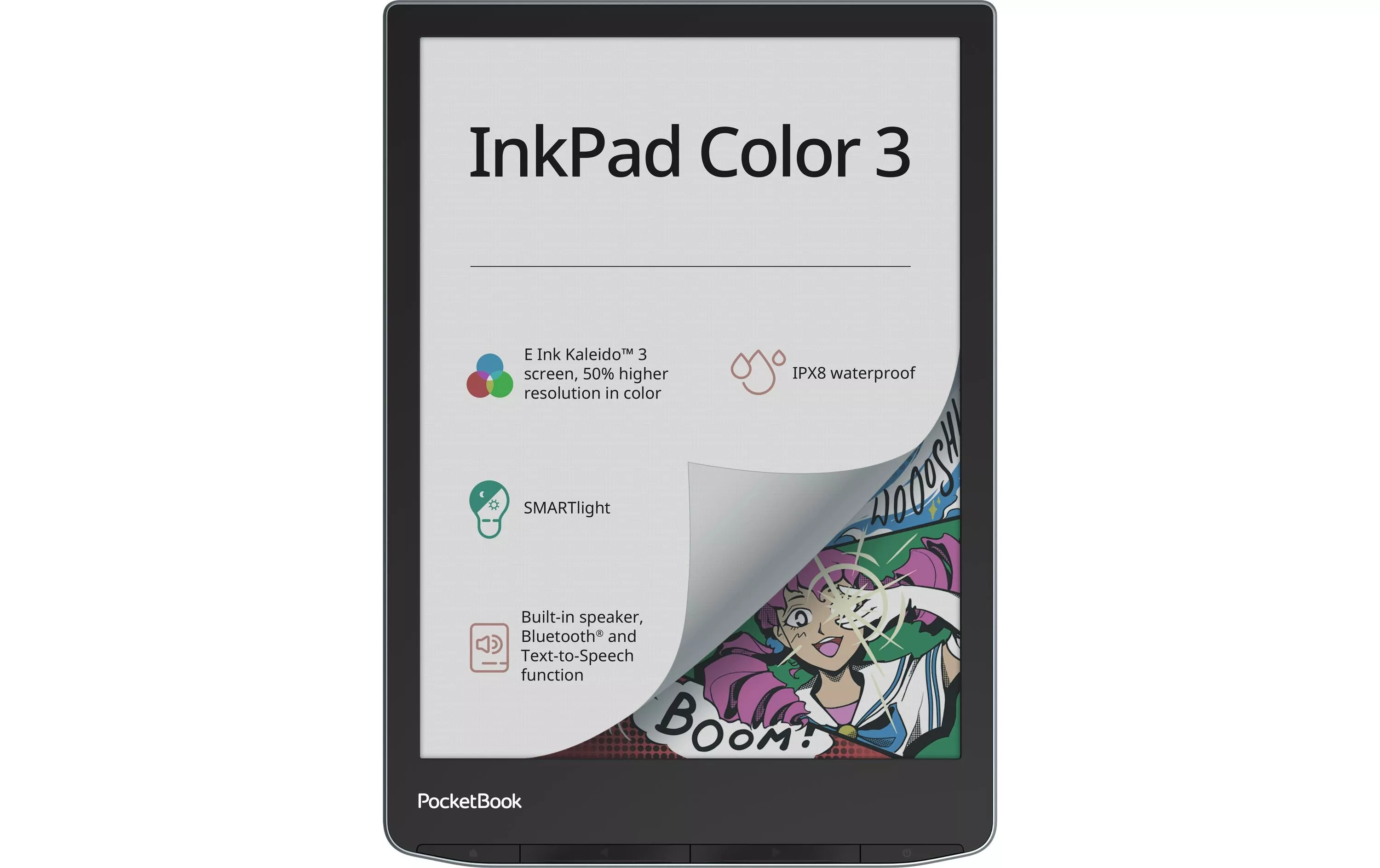 Lettore di libri elettronici PocketBook InkPad Colour 3 Stormy Sea