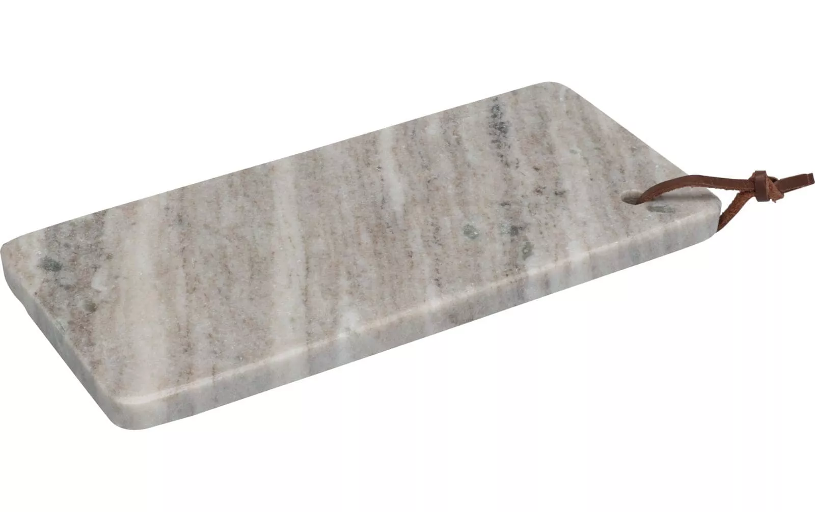 Servierplatte Marmor, 25 x 12 cm
