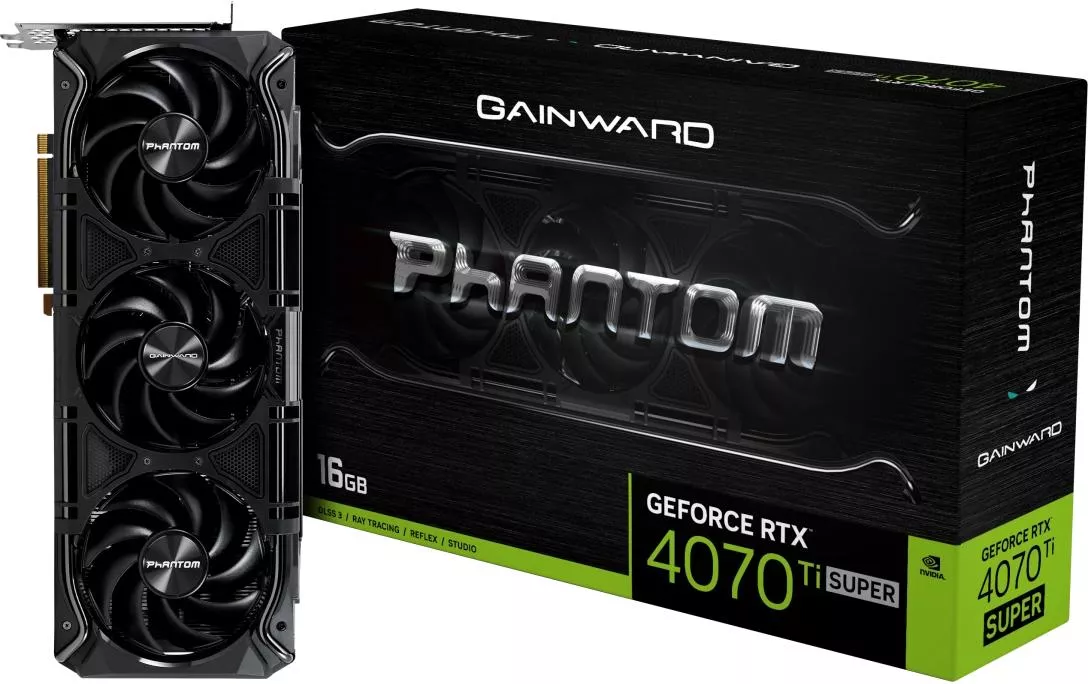 Scheda grafica Gainward GeForce RTX 4070 Ti SUPER Phantom 16 GB