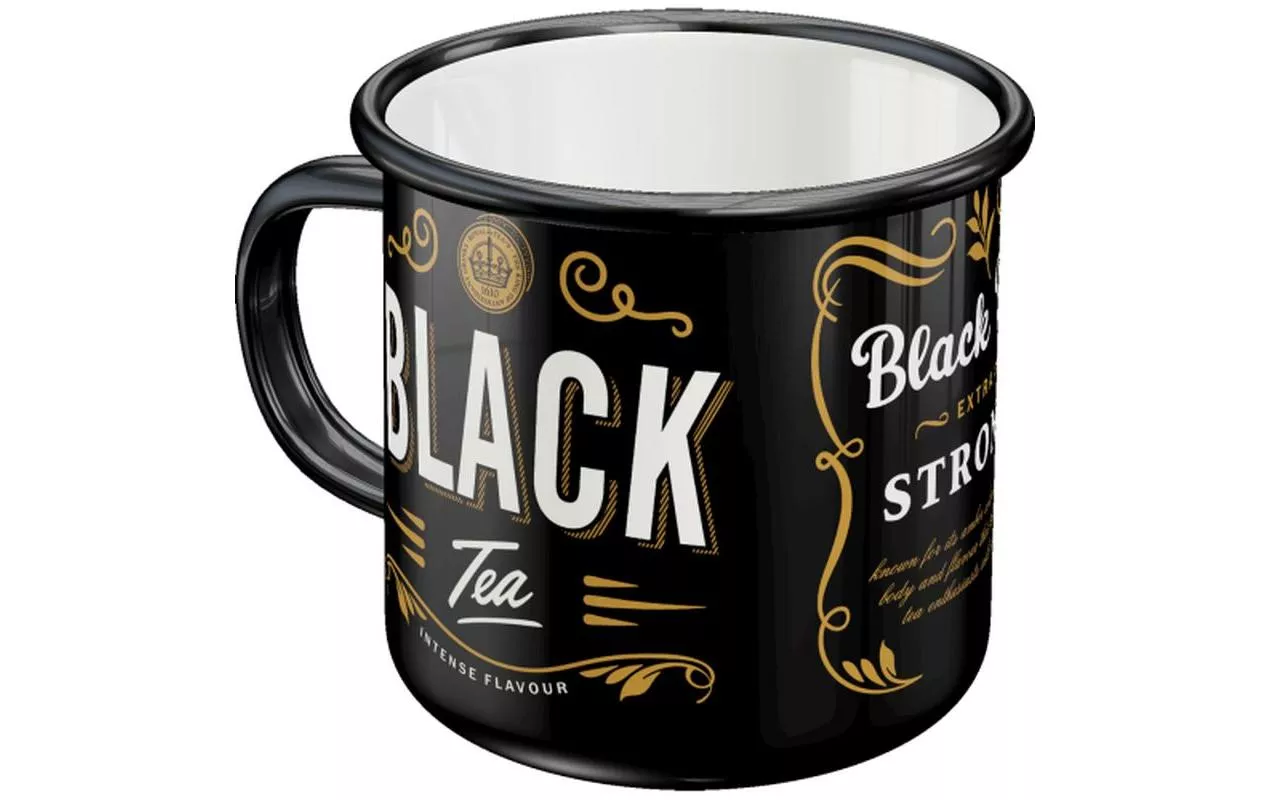 Tasse universelle Black Tea 360 ml, 1 Pièce/s, Noir