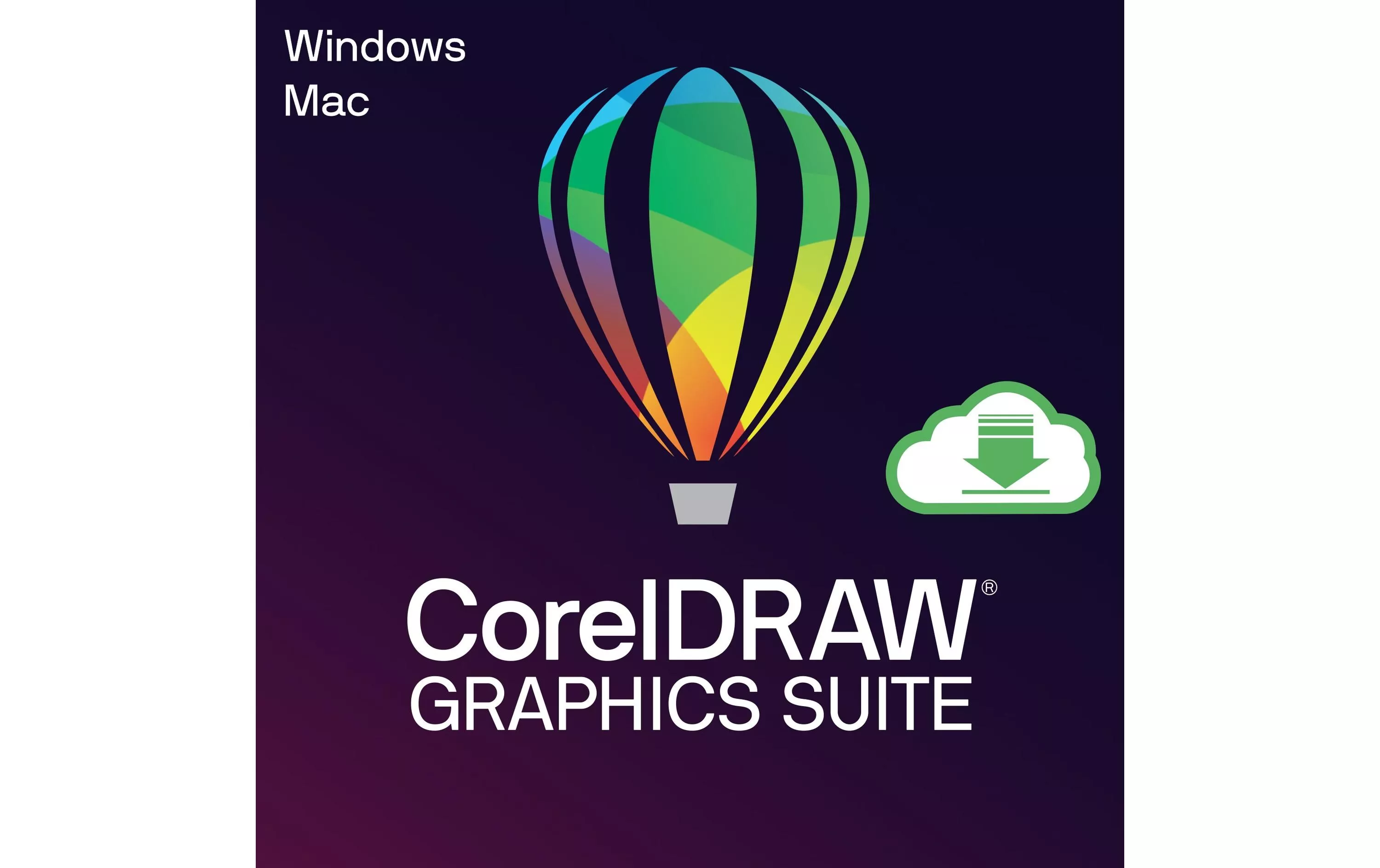 CorelDraw Graphics Suite 2024 ESD, Voll., Win/Mac, ML
