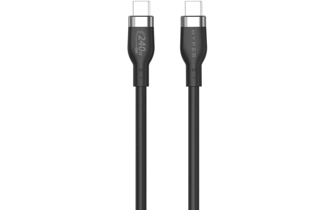 Cavo USB 2.0 in silicone 240W USB C - USB C 1 m