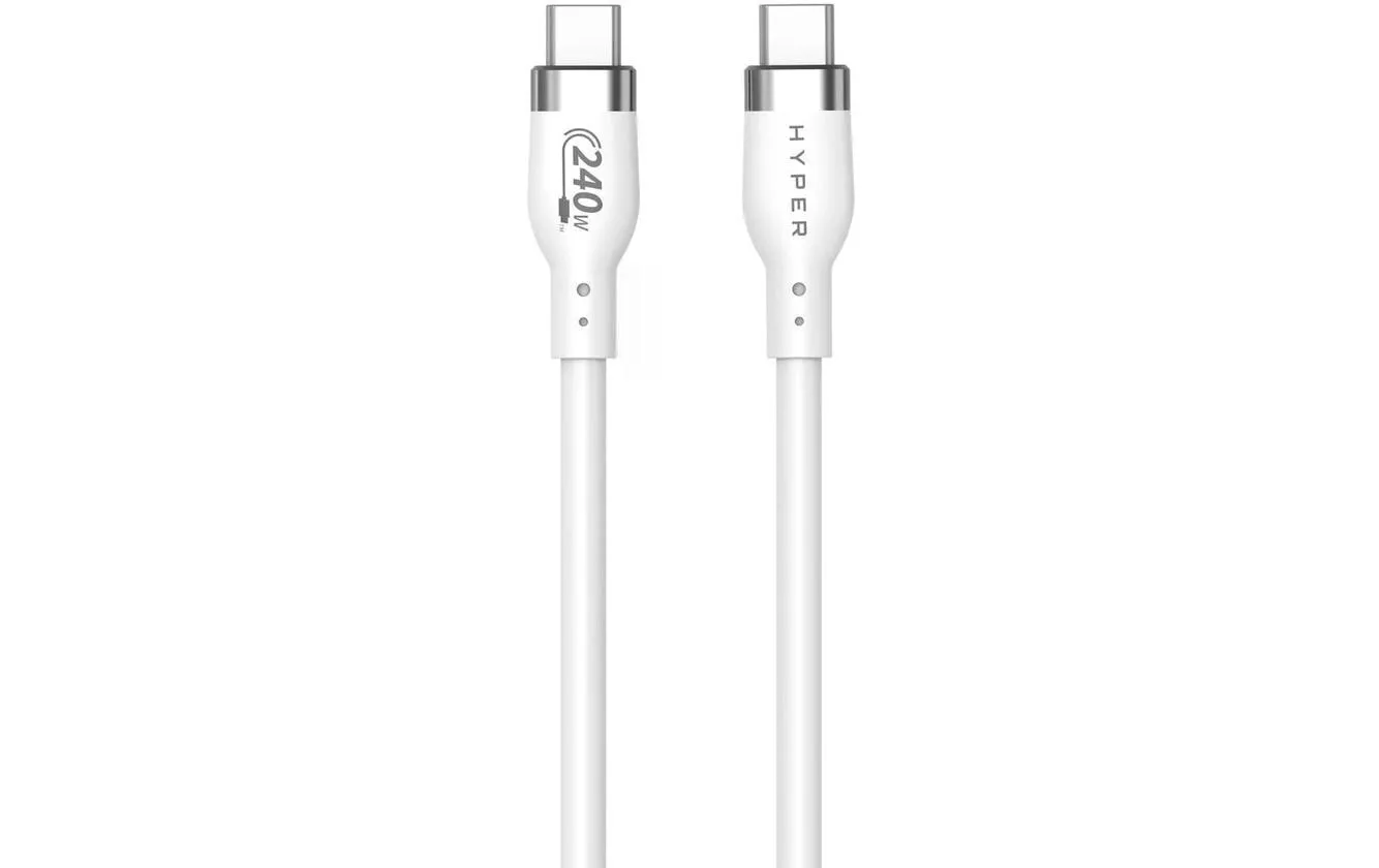 Cavo USB 2.0 in silicone 240W USB C - USB C 2 m